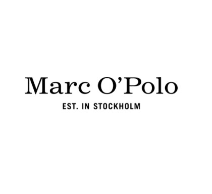 Logo von Marc O'Polo mit dem Gründungsort Stockholm.